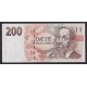 CHECOSLOVAQUIA 1998 BILLETE DE 200 KORONAS Pick 19c